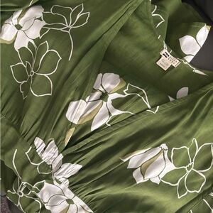 Billabong Green Asymmetrical Dress